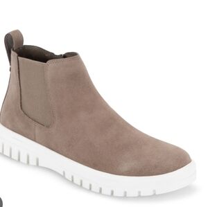 Blondo Flora Waterproof Booties Brown Suede Sz 10